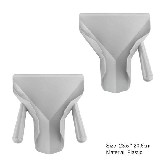 Многофункциональный совок для чипсов Yousheng, гигиеничный пластиковый, без заусенцев, удобный совок для картофеля фри для дома