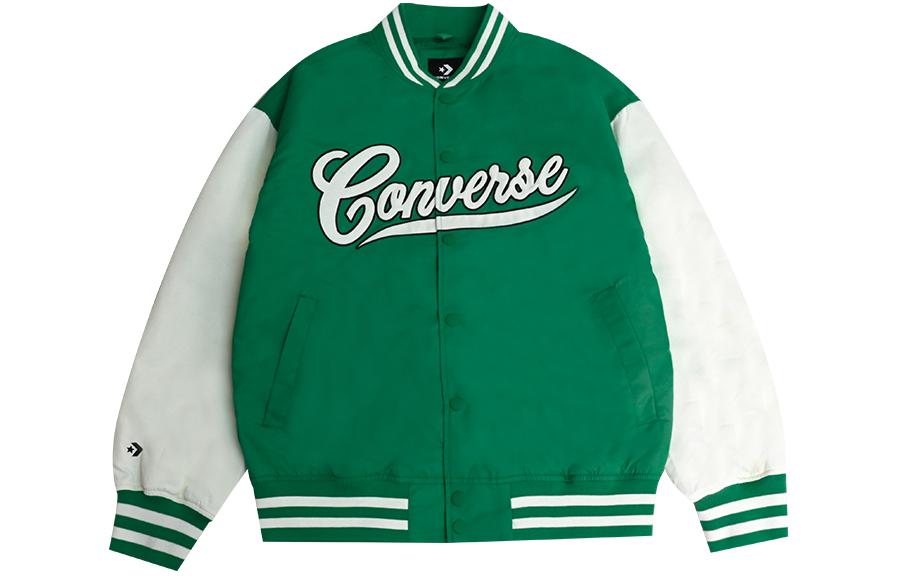 Converse Baseball Jacket Unisex Green 10026912-A02