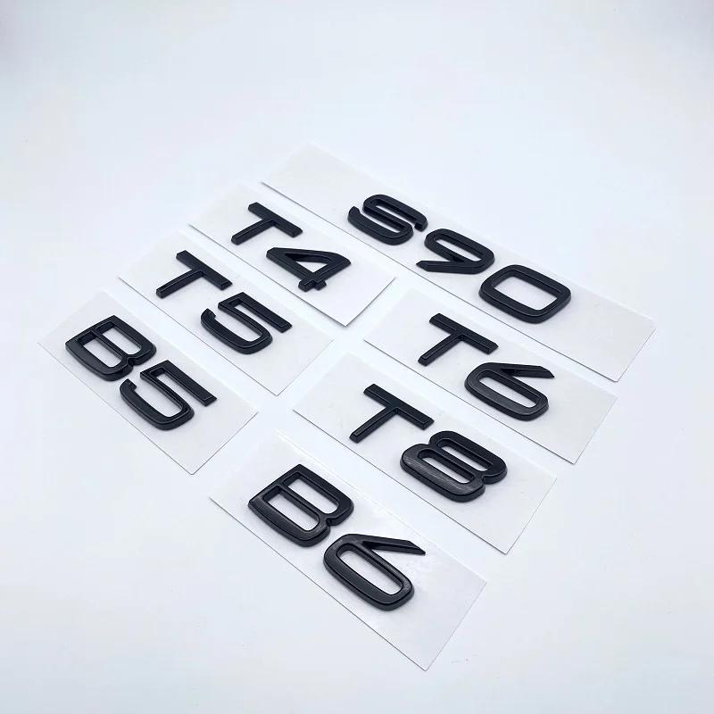 Car Trunk Sticker 3D ABS Glossy AWER3 Black D5 D7 B4 B5 B6 T3 T4 T5 T6 T8 AWD D3 D4 D5 D6 D7 For XC90 XC70 XC60 XC40 V90 V60 V50 V40