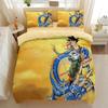 Japanese Anime Dragon Ball Bedding Set Goku Super Saiyan Duvet Cover Pillowcase 2/3pcs 3D Prints for Teens Quilt Cover