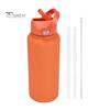 1000ml Stainless Steel Water Bottle with Straw BPA-Free Leak-Proof Insulated 24 Hours Cold 12 Hours Hot Sport Bottle