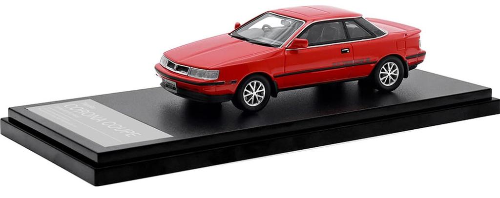 Hi Story Toyota Corona Coupe 2000 Super Red II Полный продукт 1/43 GT-R (1985)