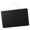 Double Sided Chalkboard Erasable Message Board Hanging Signs Mini Blackboard Memo Message