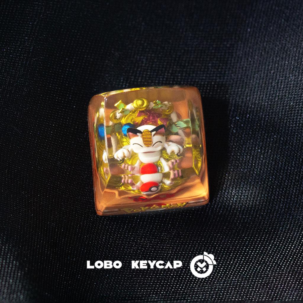 Pokemon Bulbasaur Charmander Transparent Keycap Keyboard Accessories Kawaii Anime Resin Shrink Drip Glue Keycap Oem Esc Original