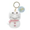 Kerokerokeroppi x Pickles the Frog Снеговик-талисман Kerokerokeroppi Carabiner 204325-24 В8,5 x Ш6 x Г4,5 см