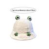 Fashion Autumn Winter Fisherman Hat Cute Soft Frog Hat Keep Warm Bucket Hats Outdoor