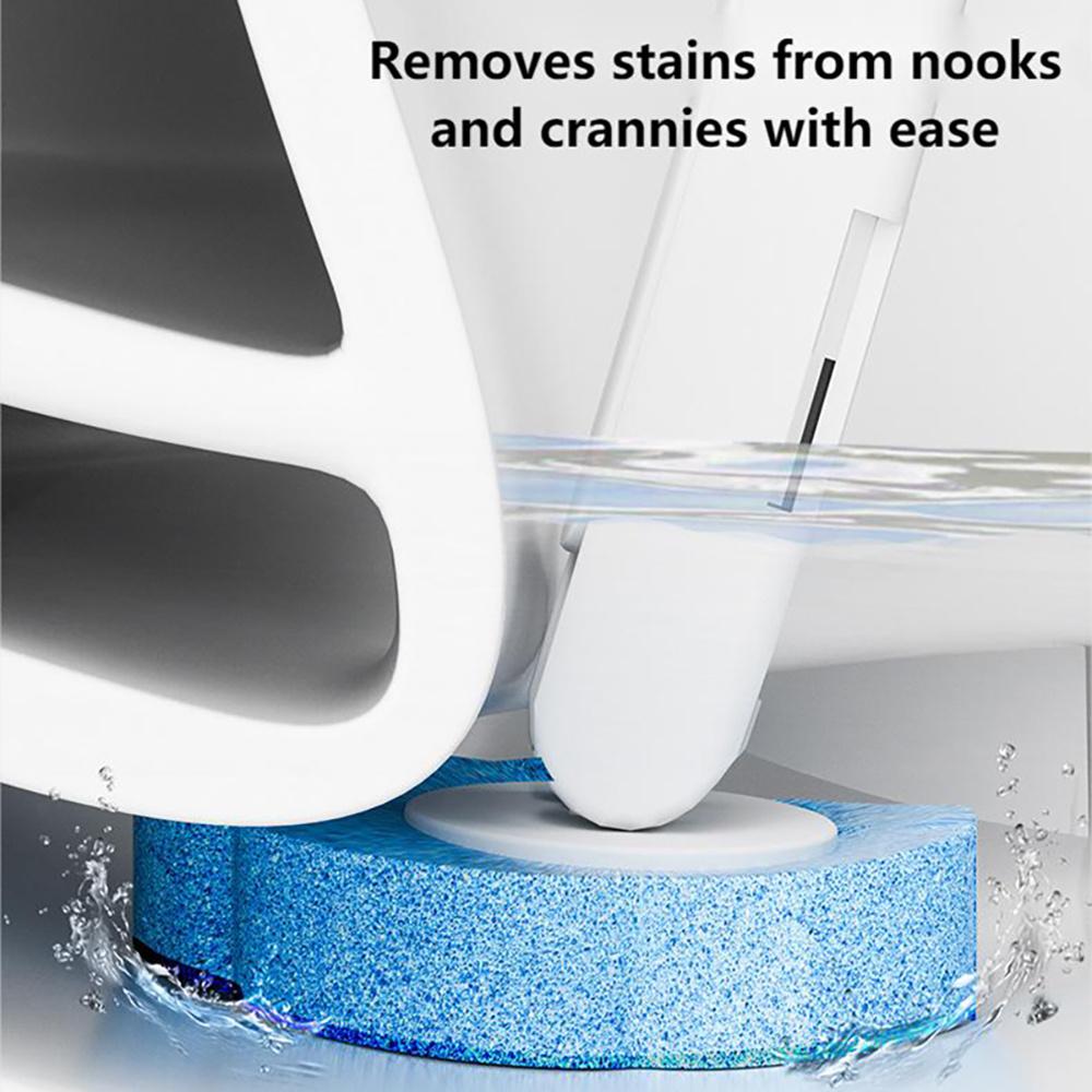 Toilet Brush & Holder Set - Disposable Replaceable Brush Heads, Wall-Mounted, Ideal for Bathroom & Commercial Cleaning