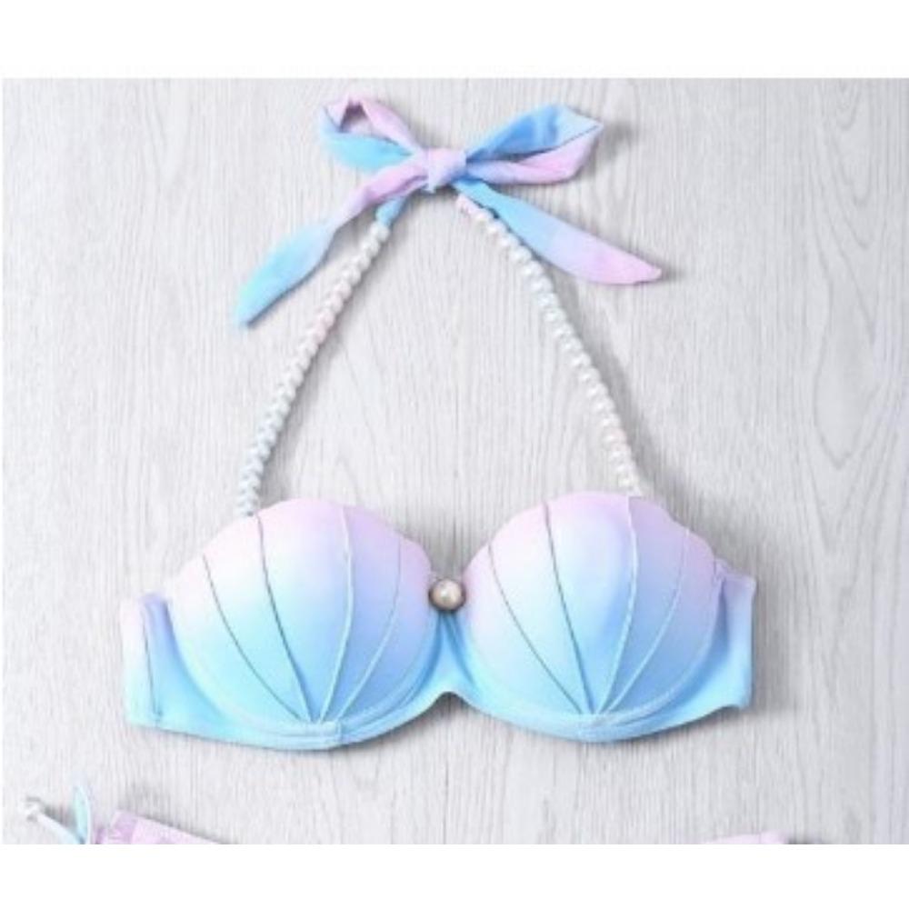 Купальник европейский и американский купальник бикини «русалка» купальник бикини с постепенным изменением формы