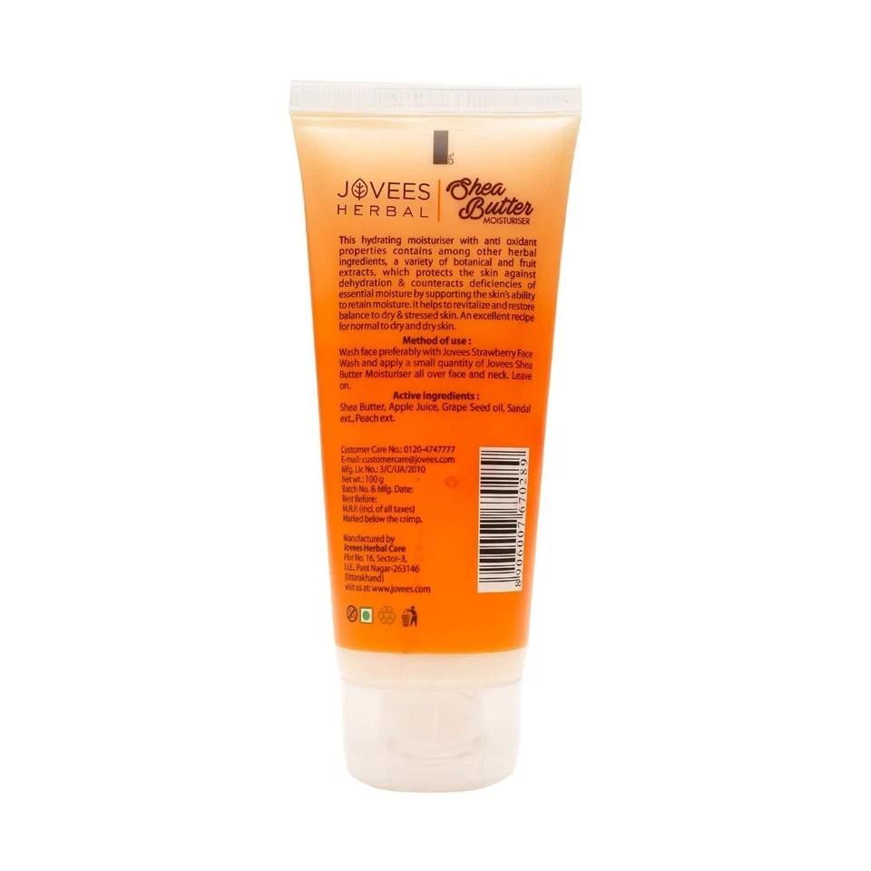 Jovees Herbal Shea Butter Moisturiser Shea Butter For Normal & Dry Skin 100g