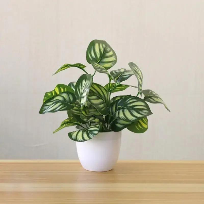 Artificial Plants Bonsai Fake Plants Home Decoration Acssories Plant Plant Pot Offi Decoration Living Room Decoration