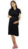 Bimba Maternity Robe Nursing Coverup With Side Shoulder Buttons Baby Shower