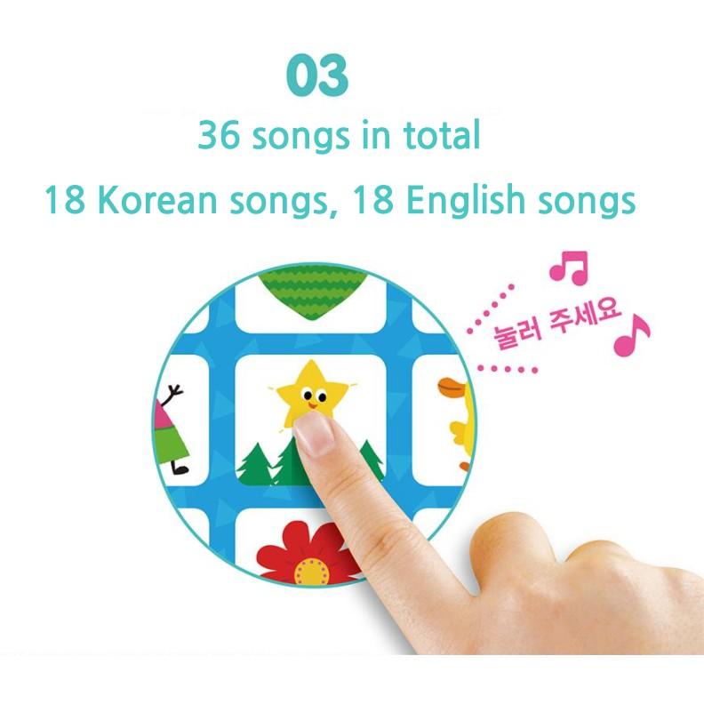 PINKFONG Оригинальный детский песенник Английский 18 песен Корейский 18 песен