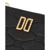 DakS Men S Black Dd Logo Leather Slim Wallet Dcwa6f635bk