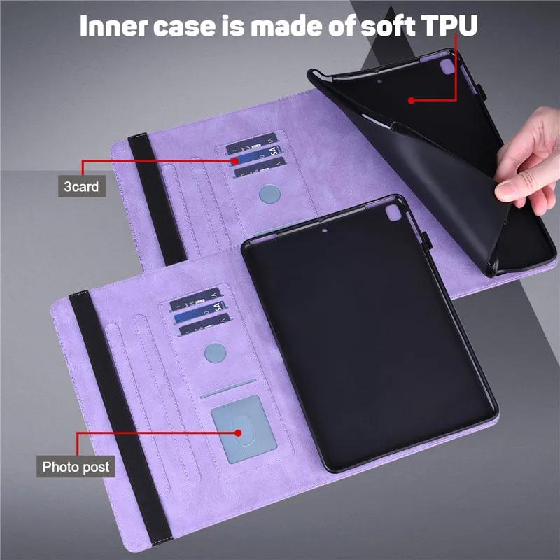 For Lenovo M11 Case 11 Inch Embossing PU Leather Stand Book Flip Cover for  Funda Lenovo Tab M11 Xiaoxin Pad 2024 Case Etui