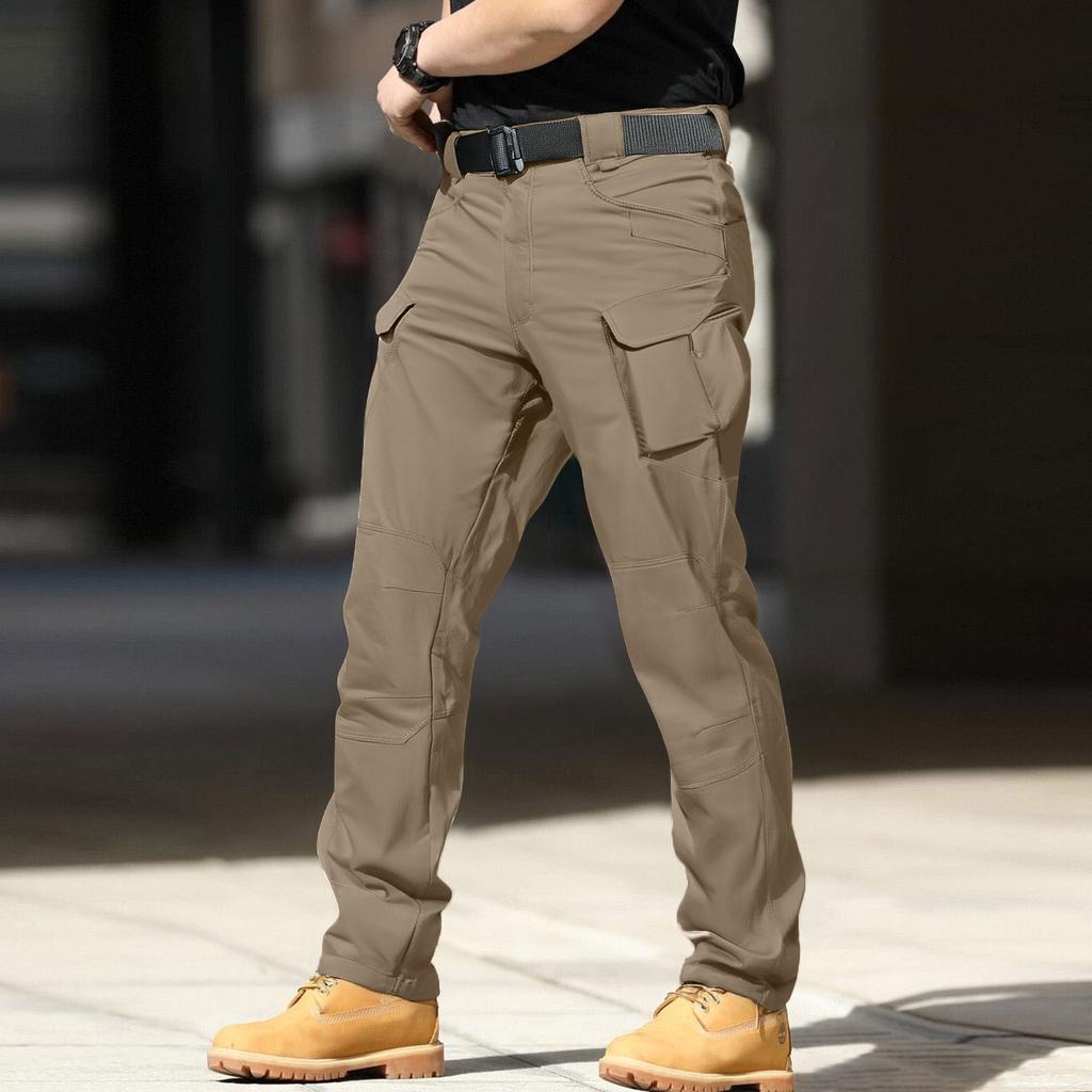 Мужские быстросохнущие рабочие брюки карго, легкие, водонепроницаемые, для активного отдыха, рыбалки, кемпинга, рабочие брюки карго с 10 карманами