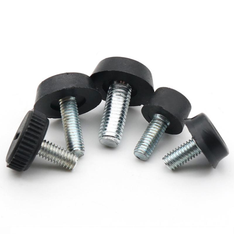 5 шт. Стальные ножки для мебели Противоскользящее основание Ножки для стола Шкафа Подушка Регулируемые Выравнивающие Ножки для пола Ножки для стула Выравниватель Ножки для стола M6 M8 M10