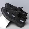 Outer Wear Men's Sandals Summer Hollow Mesh Casual Versatile Hole Shoes Outdoor Go Out Soft-soled Mesh Beach Shoes