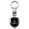 3D Metal Car Keychain Key Chain Ring Key Holder Styling Car Accessories For Honda Fit Mugen Insight Type S R VTEC DOHC Modulo Vezel Legend RR
