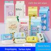 Портативные мини-влажные салфетки для детей: Одноразовые салфетки для очищения рук и рта для младенцев и малышей