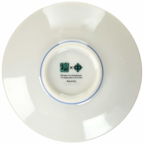 Маленькая тарелка "Дораэмон" Кутани, стиль Мокумэ, дизайн с цветком сливы 008146