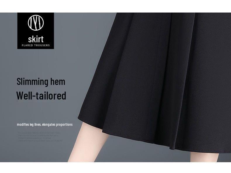 Шерстяная юбка миди А-силуэта плиссе для женщин - Коллекция весна, осень, зима 2025