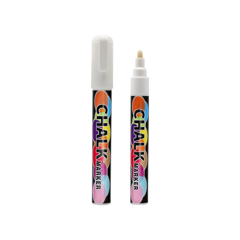 Erasable Chalk Pens: Dust-Free, Non-Staining, Fluorescent for Blackboard Graffiti & Posters