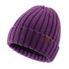 [Connectyle] зимняя вязаная шапка бини мужская вязаная шапка хорошая эластичность шапка для холодной погоды унисекс сноубординг альпинизм фиолетовый