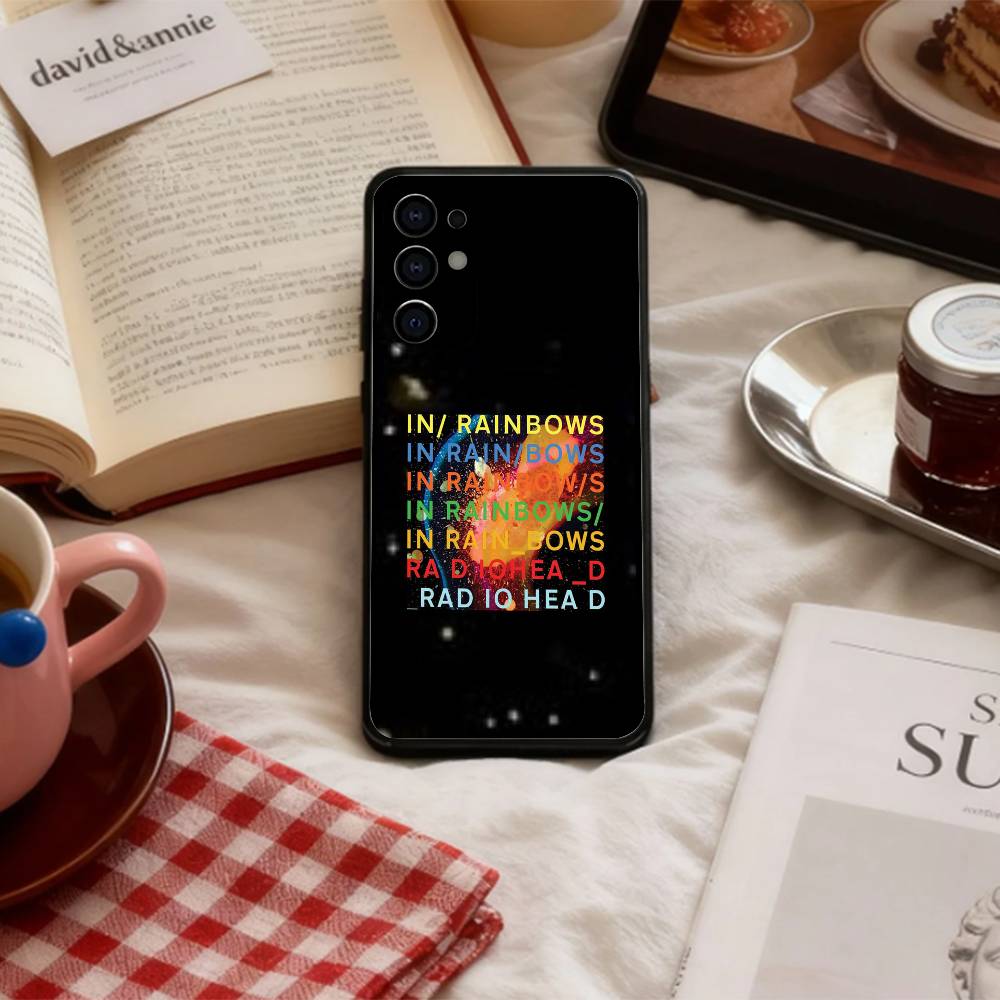 R-Radiohead In Rainbows Phone Case For Samsung S 25,24,23,22,30,21,10,9,Ultra,Plus,Lite,FE,4,5 G Soft Black Case