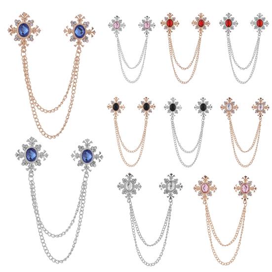 Stylish Brooch Pin Eye-catching Alloy Shining