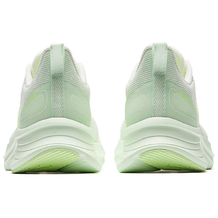 Anta Comfortable Versatile Breathable Rebound Lightweight Low-Top Casual Running Shoes Women Sneaker White Green 122525523-1