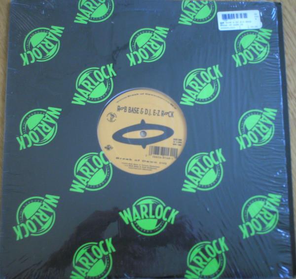 12-дюймовая пластинка ROB BASE DJ EZ ROCK Break Of Dawn WAR160 Warlock Records 1994 US Rap HipHopRB Б/у