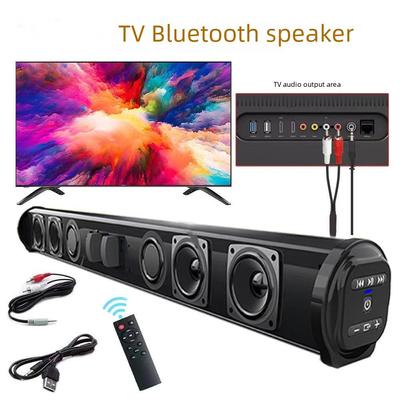 Беспроводной Bluetooth саундбар: Телевизор Эхо Настенный Динамик с Подключением к Компьютеру и Проектору, Совместим с USB-флешкой.