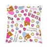 Чехол на подушку с анимированными персонажами аниме 45x45, полиэстер Rilakkuma, наволочка для дивана, автомобиля, квадратная наволочка, декоративная домашняя наволочка