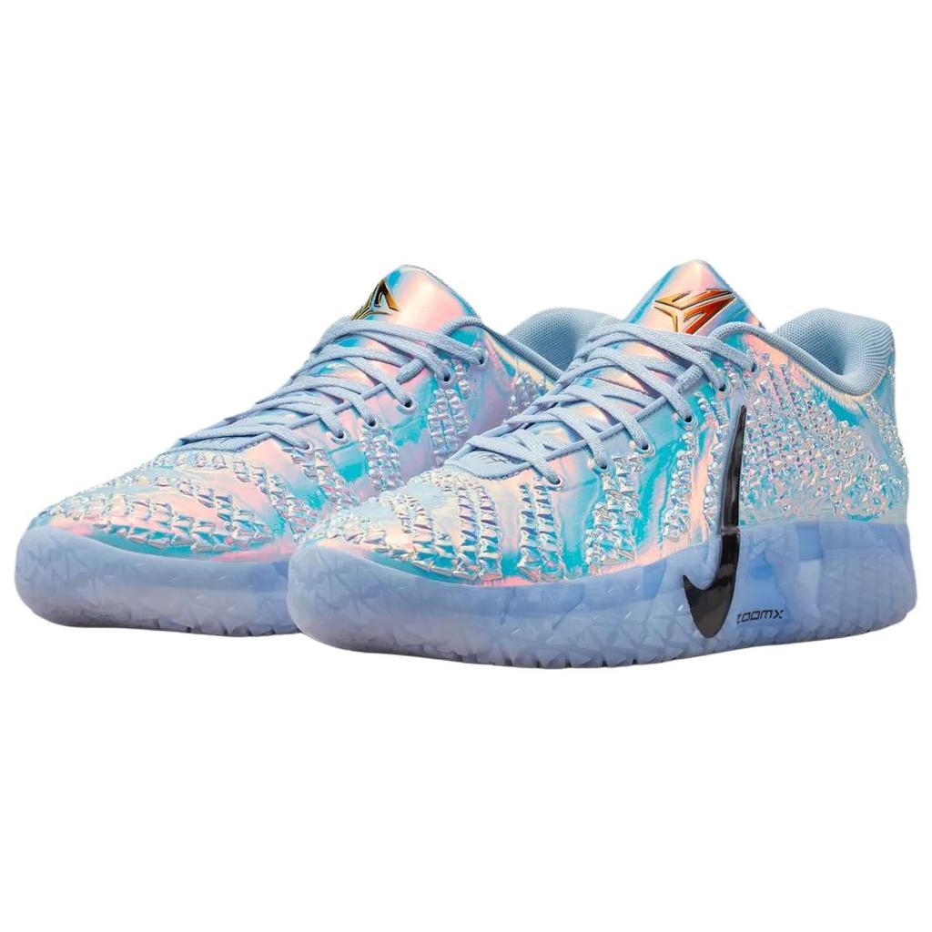 Nike Ja 3 Morant III LX EP Предупреждающая этикетка Удобная посадка Баскетбольные кроссовки Мужские кроссовки Ледяно-голубой IB6510-400