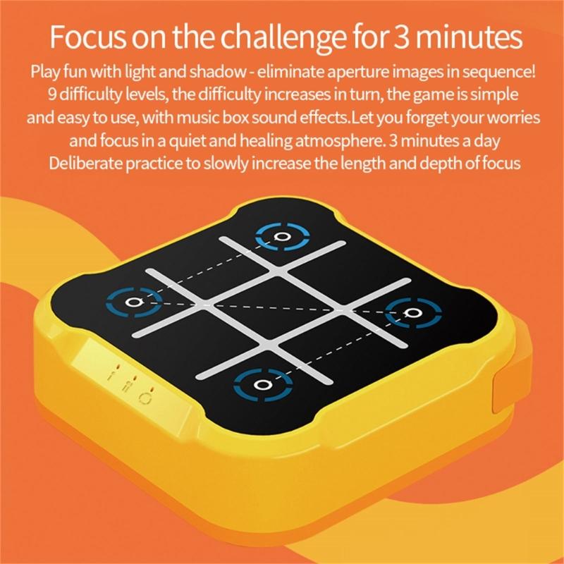 Портативная электрическая консоль-головоломка Электронные настольные игры Детская головоломка Электронная игрушка Обучающая игрушка Долговечная
