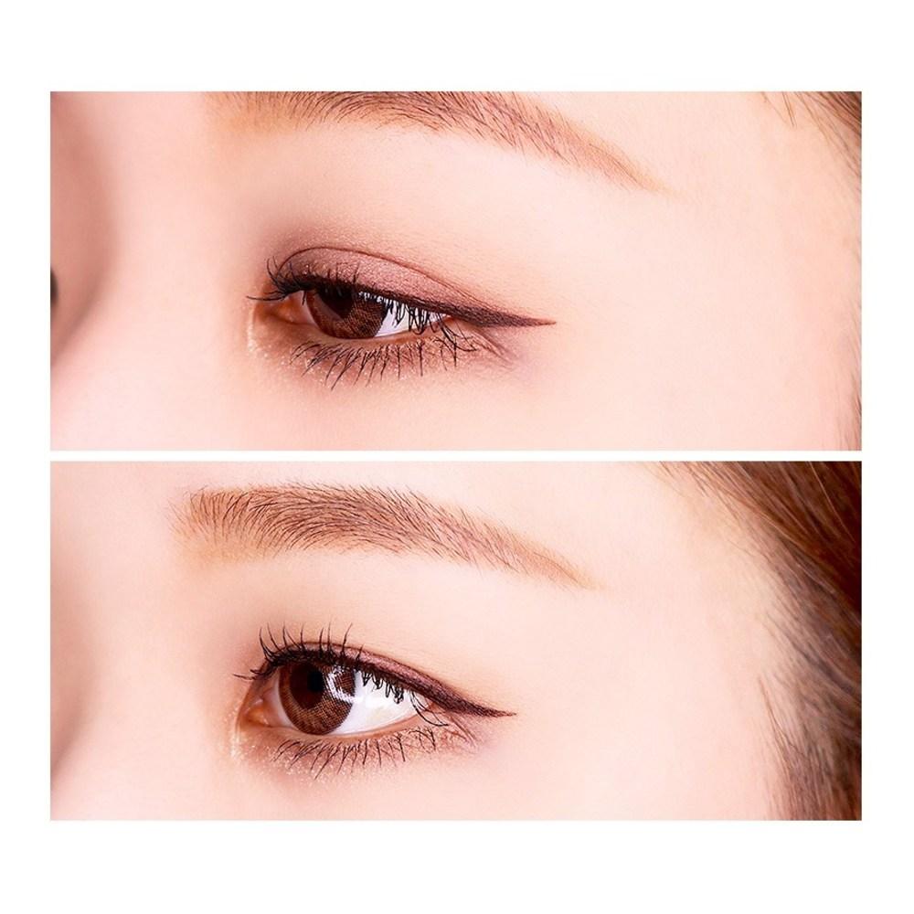 J.Mu 1+1 тушь для ресниц с эффектом неразмазывания + подводка для глаз, подкручивающая тушь + карандаш черного цвета, 1 шт.