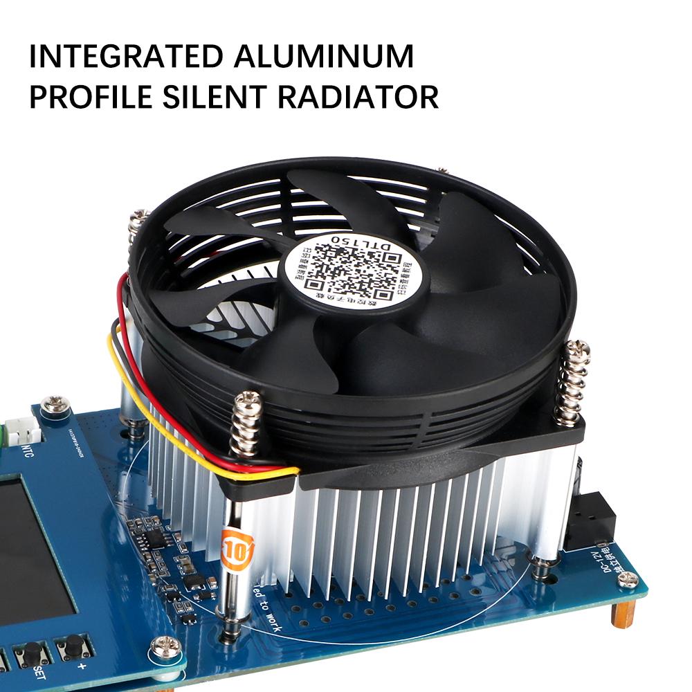 150 Вт 20 А постоянного тока с вилкой EU US Регулируемый испытательный модуль Измеритель мощности Зарядное устройство Электронная нагрузка 4-проводной тестер литиевых батарей Цифровой анализатор