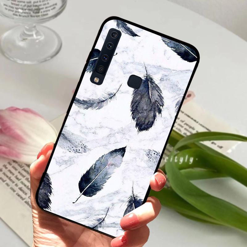 For Samsung Galaxy A9 2018 Case SM-A920F Soft Silicone Animals Painted Back Cover Phone Case For Samsung A 9 A9 A7 2018 Coque