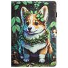Lenovo Tab M11 case, with flap, corgi dog