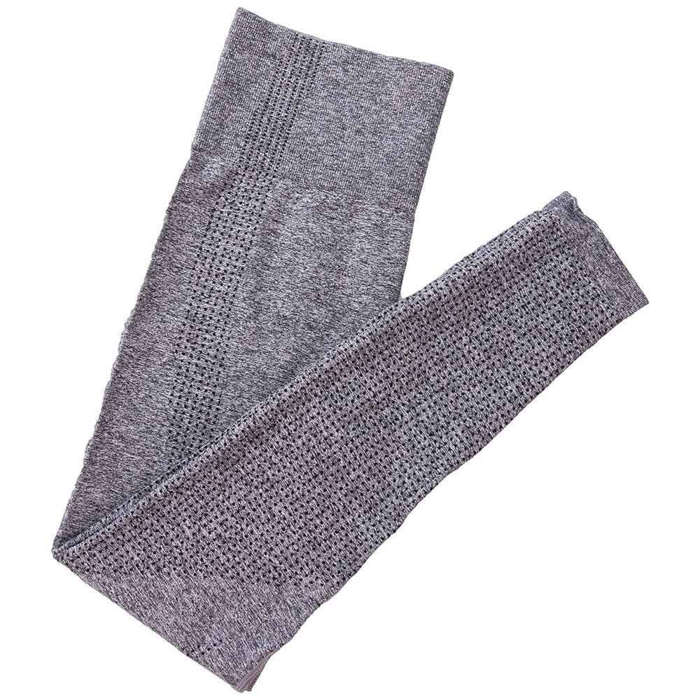 Женский бесшовный костюм для йоги: Топ в горошек с длинным рукавом и брюки с высокой талией, подтягивающие бедра