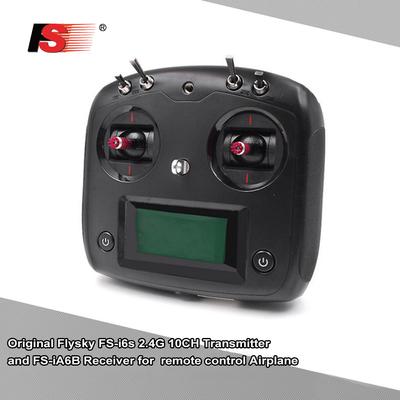 Flysky FS-i6s 2.4G 10-канальный передатчик AFHDS 2A с сенсорным экраном и 6-канальным приемником FS-iA6B для удаленного управления