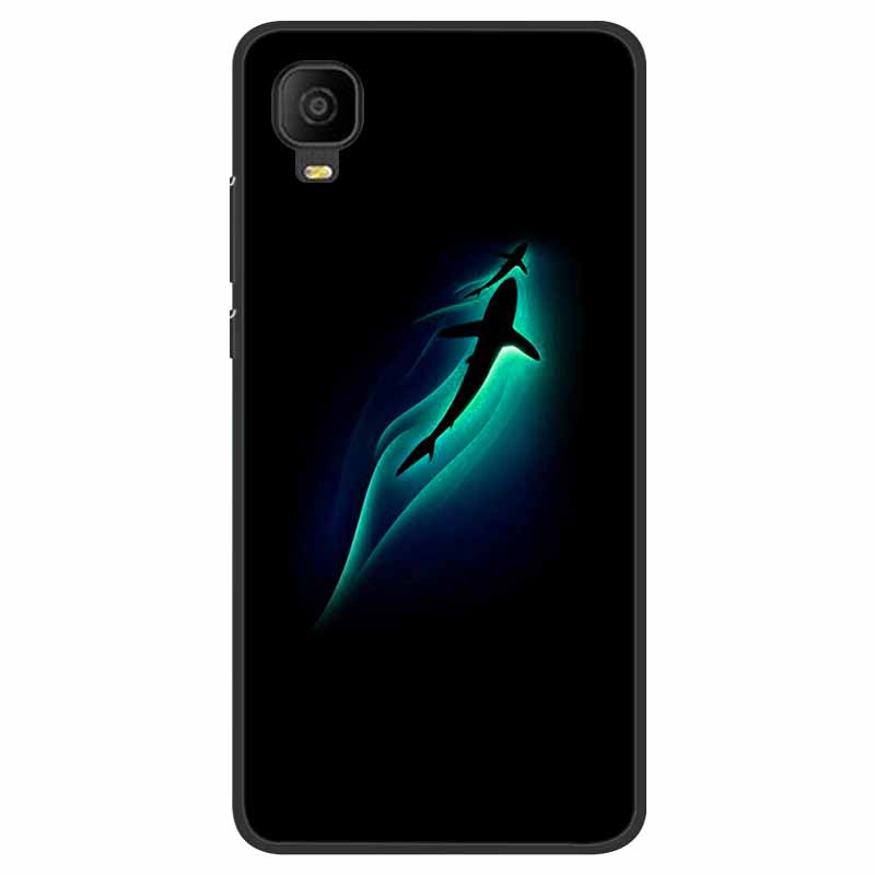 Для чехла TCL A30 5102 Capa Силиконовый Расписной Мягкий Черный Чехол для TCL A3 A509DL 2021 Чехлы ParaTCLA30 A 30 Coque TPU Защитный