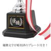19.5cm Tall Classic Silver Trophy for Winners, Includes Inscribed Plate, CP145B, Luxurious Resin