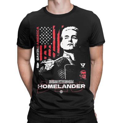 Homelander The Boys TV Show TShirt Unisex Unisex Novelty Cotton Tees Crew Neck Short Sleeve T Shirts Summer Tops