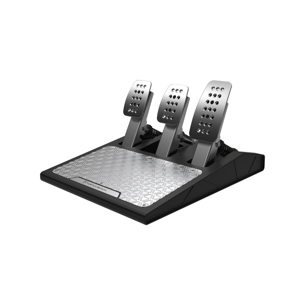 Turtle Beach Hankon 3 Pedal Direct Drive VelocityOne Race Compatible with Windows PC Handle Steering Controller Racing Force Feedback Load Cell Paddle