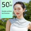 Shoulder Protection Sunscreen Scarf Korean Style Scarves Summer Neck Protection Bib Sunscreen Shawl