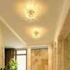 Modern Crystal Chandeliers Ceiling Light, Fireworks Chandelider, Gold Crystals Ceiling Lights, 6 G9 LED, For Living Room, Bedroom, Dining Room
