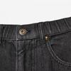 Converse Open Hem Baggy Denim Pants Washed Black 10026720 A01 Washed Black