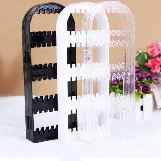 Складной держатель для сережек, стеллаж для хранения ювелирных изделий на экране