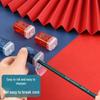 Мини-точилка для карандашей Mini Morning MG из нержавеющей стали: Легко затачиваемый, Портативный, Милый художественный аксессуар для детей